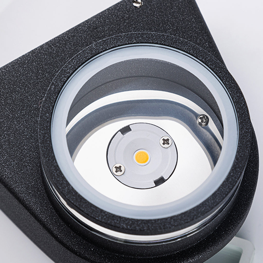 Waterproof LED Modern Black Outdoor Wall Lights