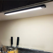 Magnetic Under-Cabinet Sensor Light — Aluminum, LED, Three-Color Dimming (3000K/4000K/6000K), Stepless Dimming, USB Rechargeable