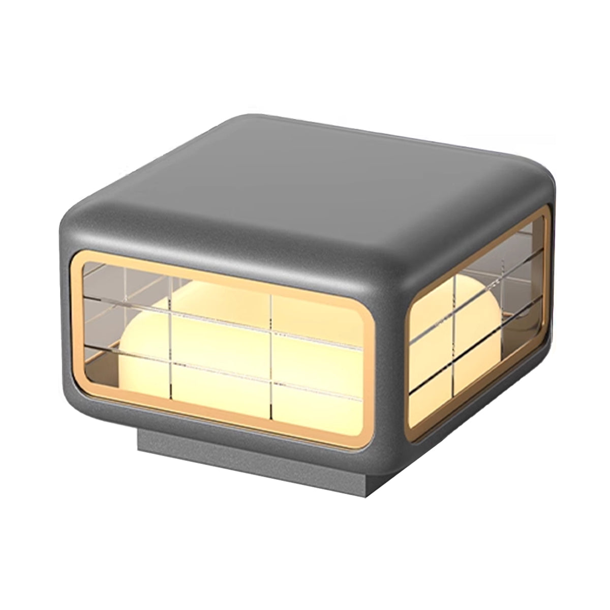 Minimalist Square Outdoor Pillar Light — Stainless Steel & PE, LED, Solar or Hardwired, IP65, 3000K, Multiple Sizes