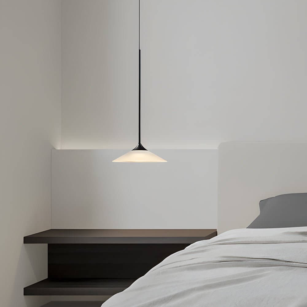 5w mini cone pendant light with acrylic shade 1 light led design