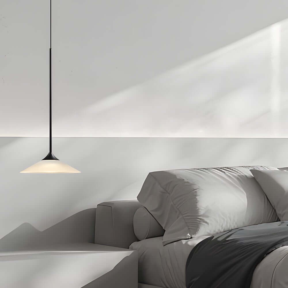 5w mini cone pendant light with acrylic shade 1 light led design