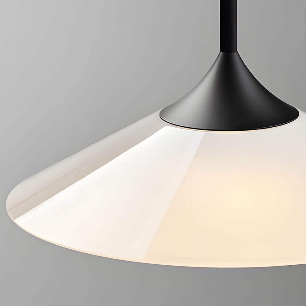5w mini cone pendant light with acrylic shade 1 light led design