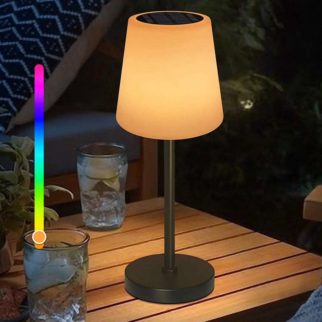 Remote-Controlled Waterproof Smart Solar Desk Lamp Luxe