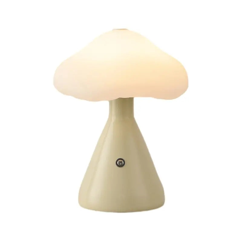 6.3-Inch LED Metal Mushroom Cloud Table Lamp for Ambient Lighting Luxe