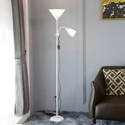 67-Inch Modern Torchiere Floor Lamp with Adjustable Sidelight Uplight Luxe