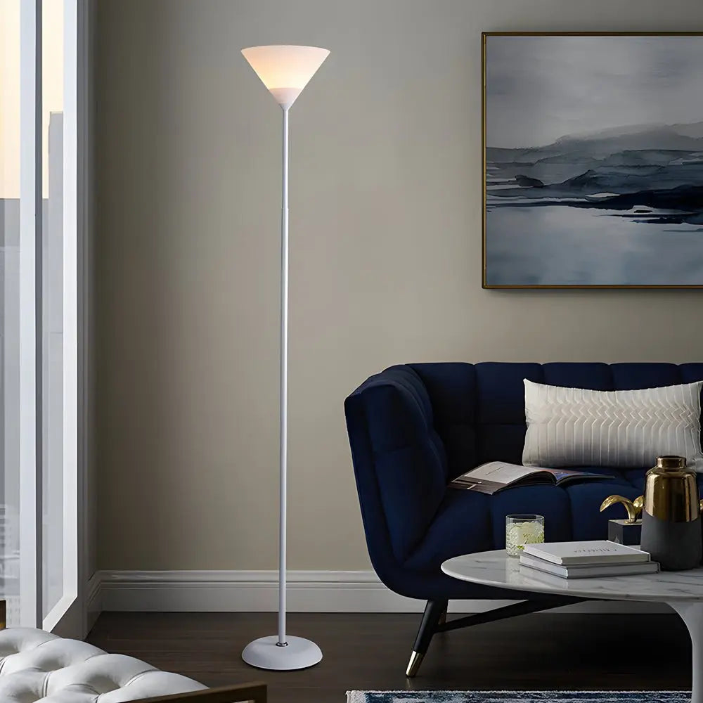 67-Inch Modern Torchiere Floor Lamp with Adjustable Sidelight Uplight Luxe