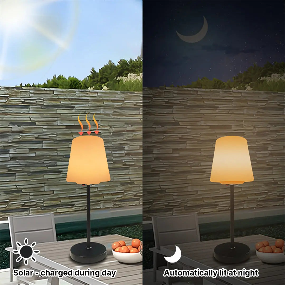 Remote-Controlled Waterproof Smart Solar Desk Lamp Luxe
