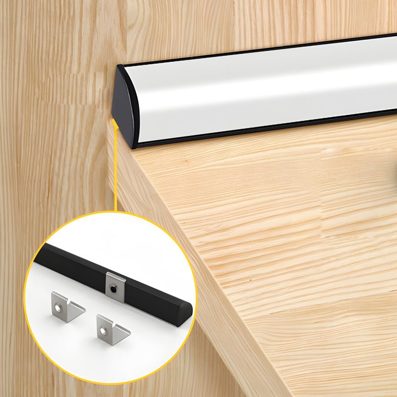 6-Piece LED Under-Cabinet Bar Light Set — Aluminum, 12V Surface-Mounted, 1W–4W, 4000K Neutral White