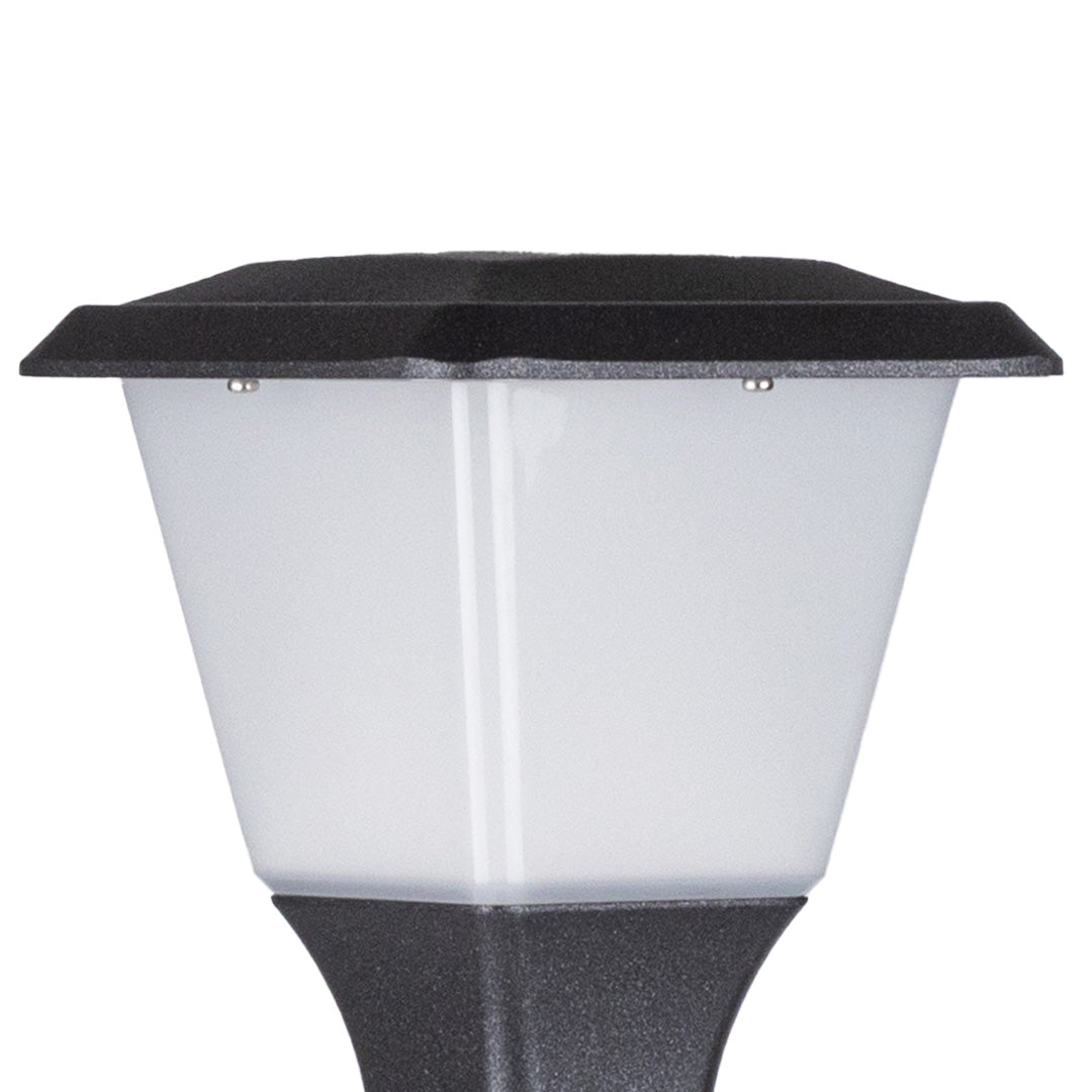 Modern Minimalist 6.5" Outdoor LED Bollard Light — Die-Cast Aluminum, 8W OSRAM, 3000K, IP65, 3 Heights