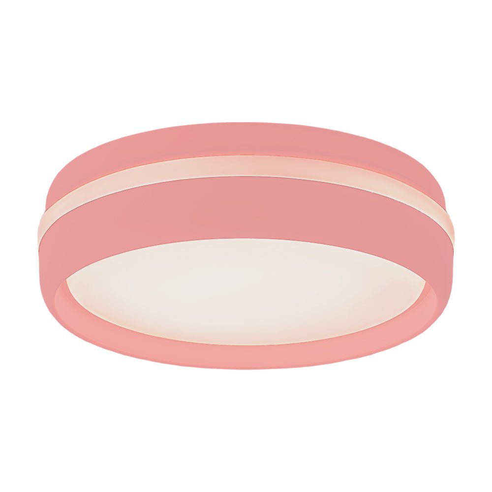 79 inch round led ceiling light flush mount acrylic lamp for bedroom