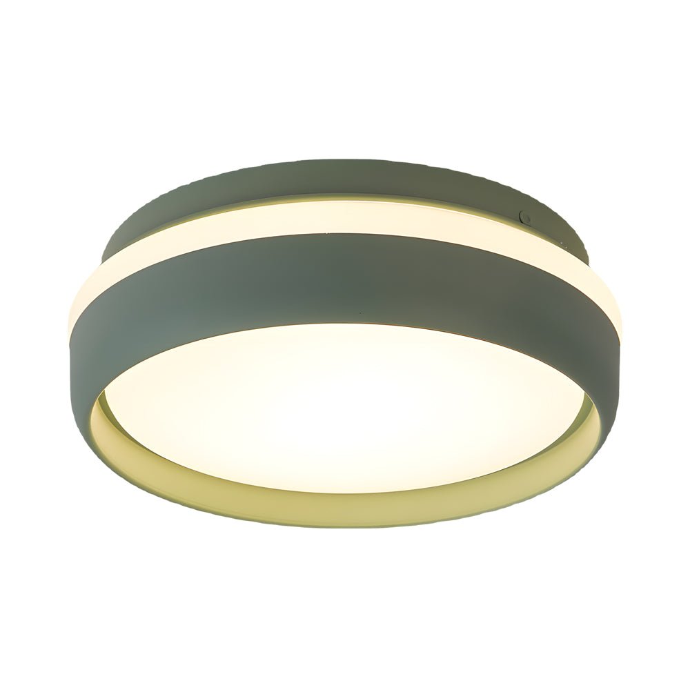 79 inch round led ceiling light flush mount acrylic lamp for bedroom