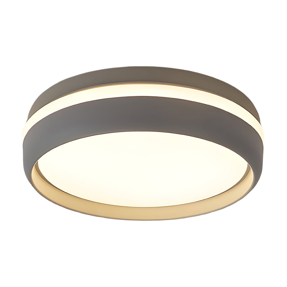 79 inch round led ceiling light flush mount acrylic lamp for bedroom