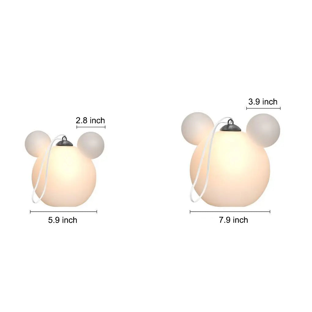 Waterproof 3D Cartoon Animal USB Rechargeable Outdoor Hanging Lights Luxe