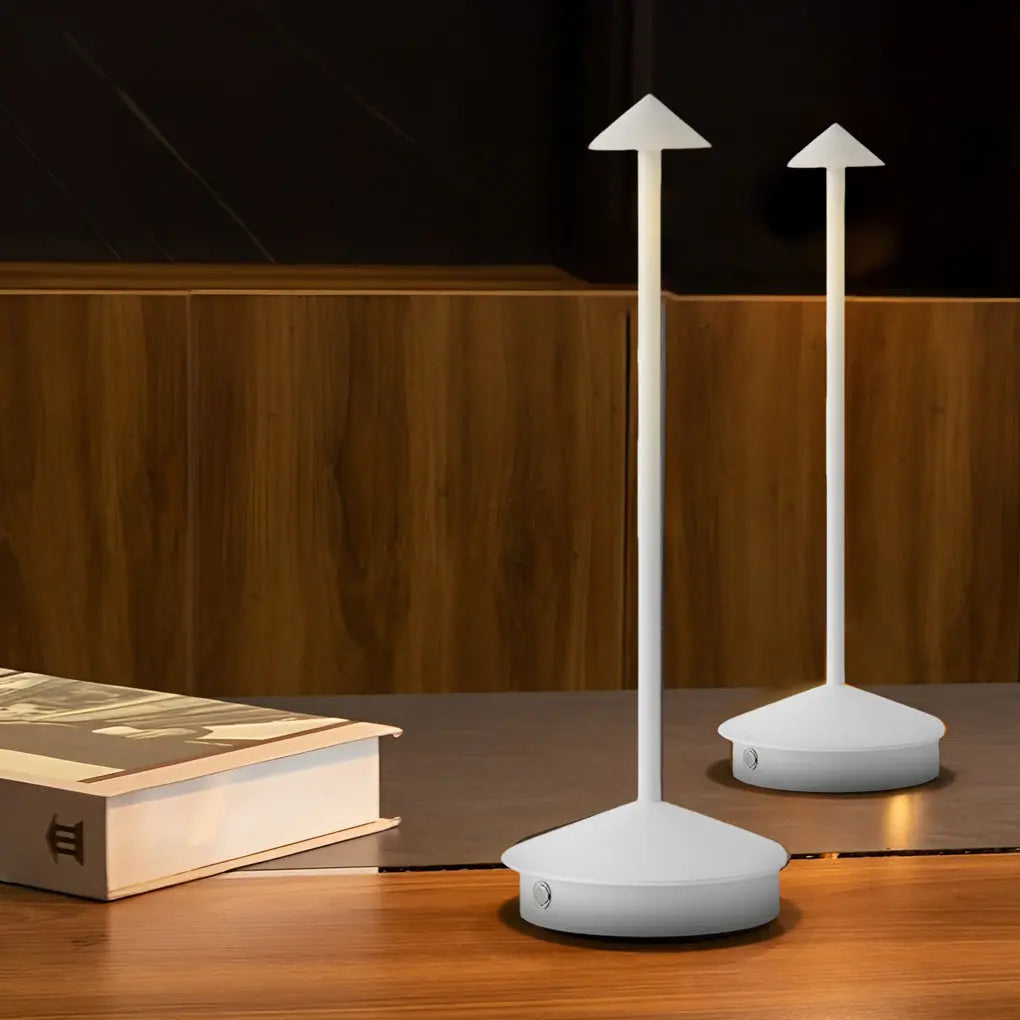 Dimmable Mini Triangle LED Table Lamp Luxe