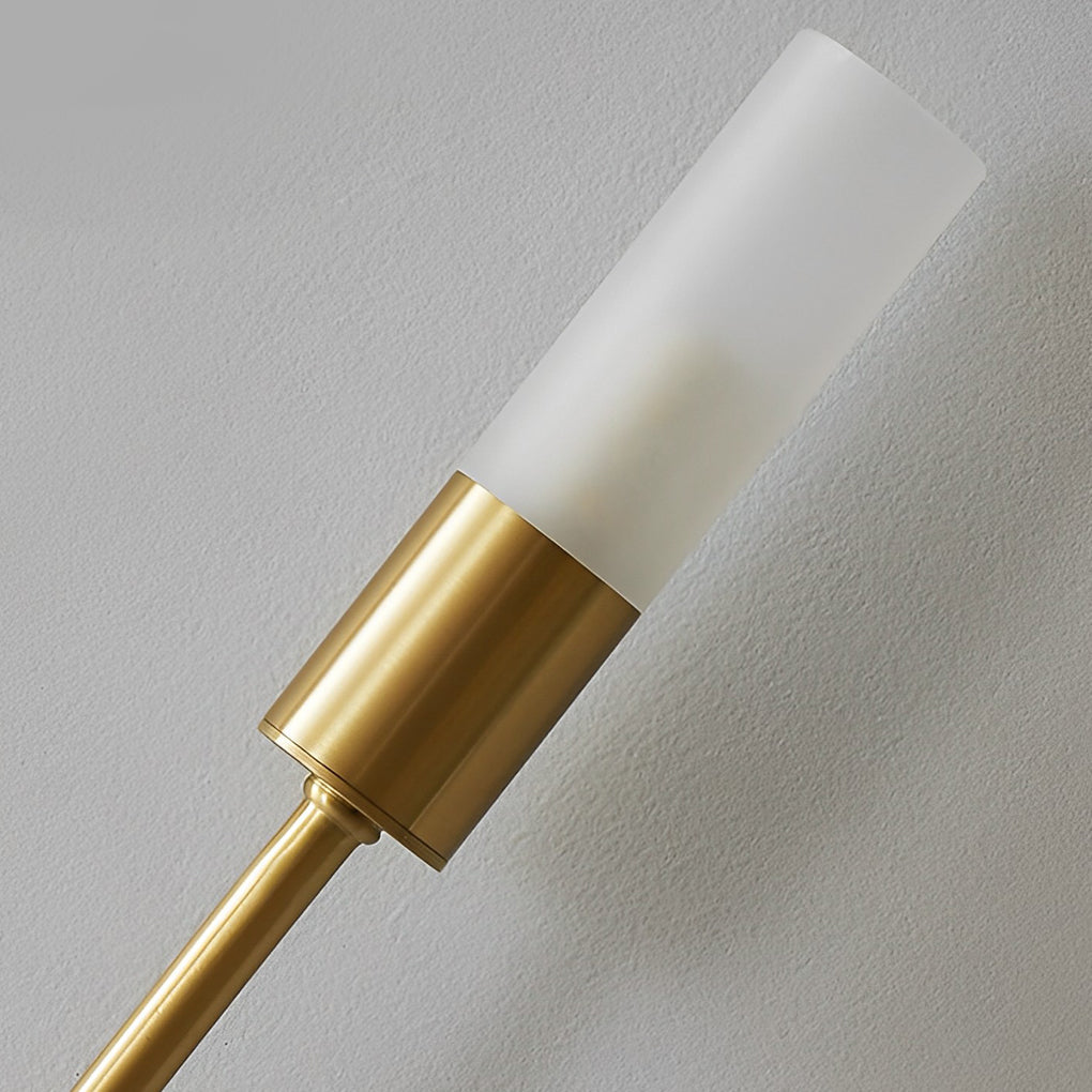 Minimalist Linear Wall Sconce — Iron and Acrylic, 2-Light G9, 4W Warm White, Black or Gold