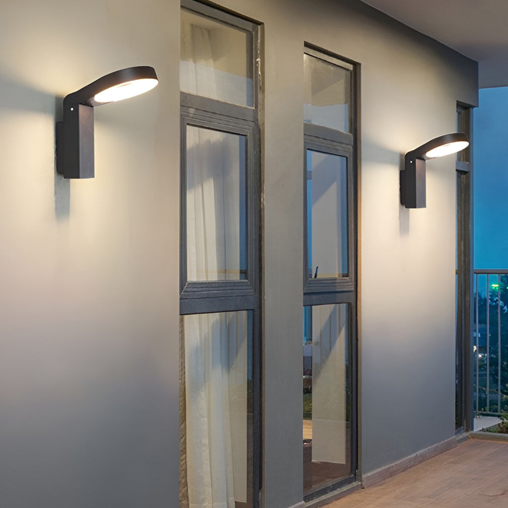Ring LED Landscape Light — Die-Cast Aluminum, 18W, IP54, Warm White 3000K, Wall or Bollard