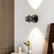 Up/Down LED Wall Sconce — Aluminum & Glass, 7W, 3000K Warm White, 110–220V