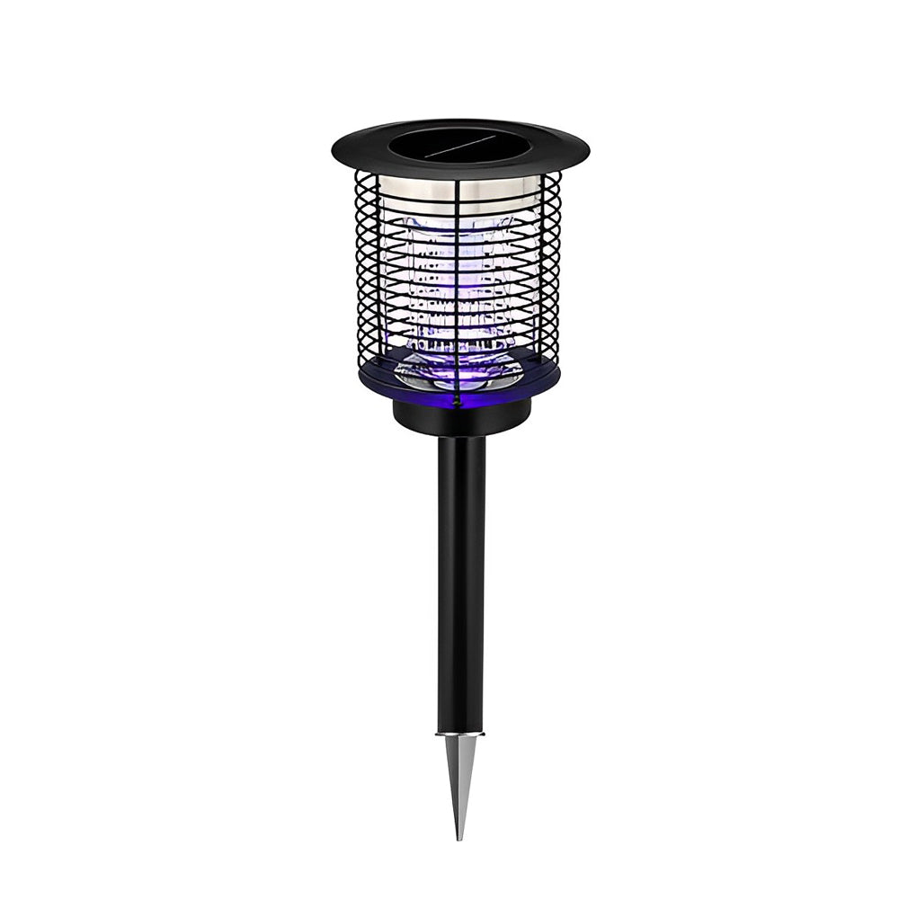 Solar & USB Mosquito Killer Garden Light — 304 Stainless Steel, UV LED, up to 1,076 sq ft Coverage