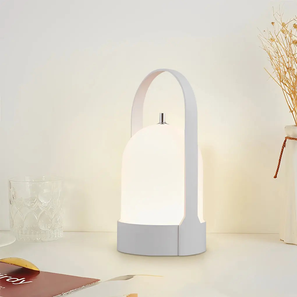 Portable LED Lantern Table Lamp for Indoor and Outdoor Ambiance Luxe