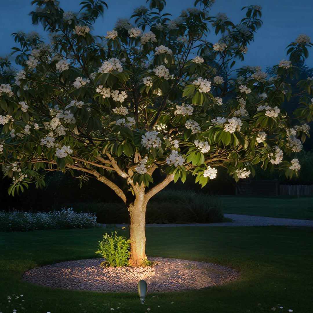 Minimalist Waterproof LED Outdoor Spotlight Lamp