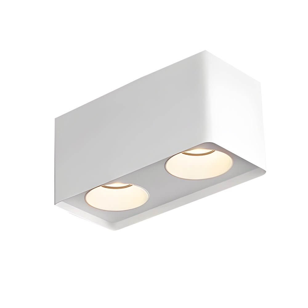 7w cob led flush mount spotlight 43 inch h square design