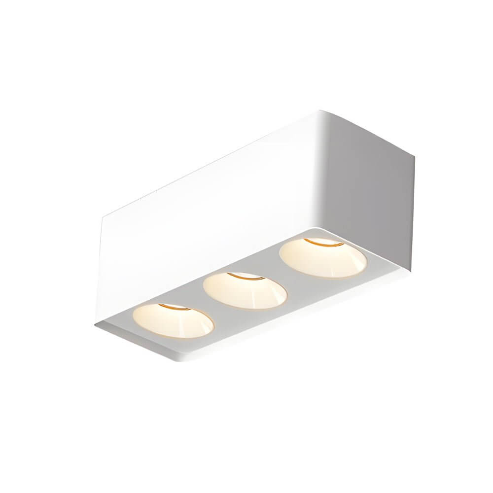 7w cob led flush mount spotlight 43 inch h square design
