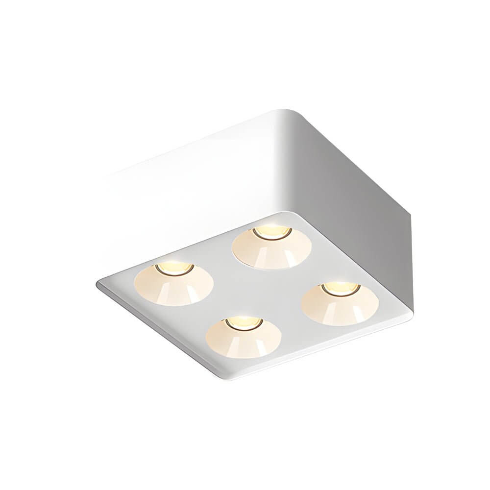 7w cob led flush mount spotlight 43 inch h square design