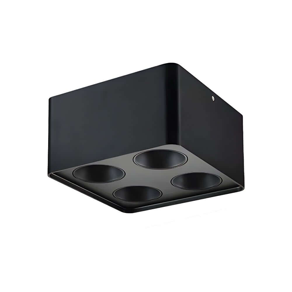 7w cob led flush mount spotlight 43 inch h square design