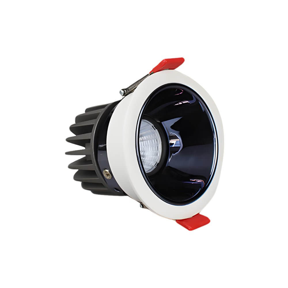 7w round recessed ceiling downlight with 33 inch regressed led