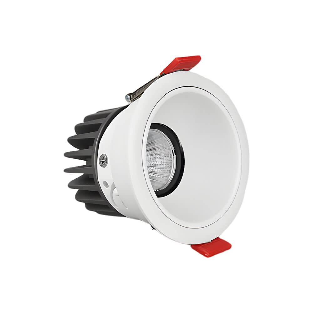 7w round recessed ceiling downlight with 33 inch regressed led