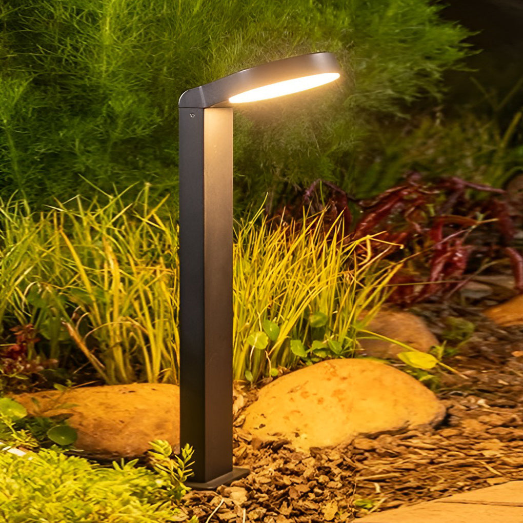 Ring LED Landscape Light — Die-Cast Aluminum, 18W, IP54, Warm White 3000K, Wall or Bollard