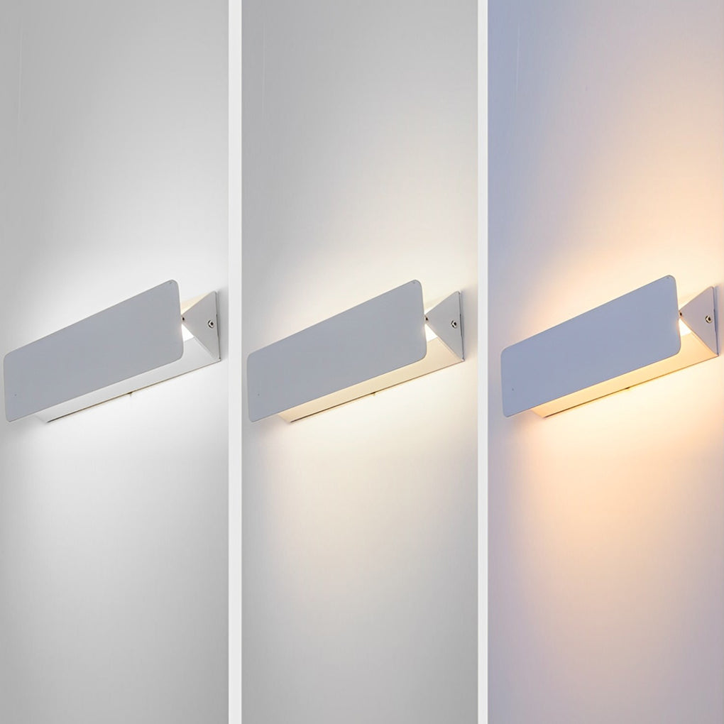 Rectangular Adjustable Wall Sconce — Aluminum, 270° Rotatable, COB LED, 6W / 12W / 18W, 3000K / 6000K