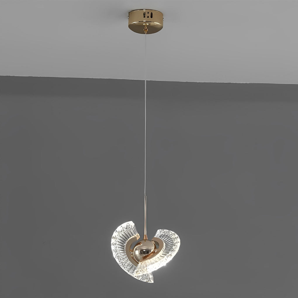 Circular Anodized Acrylic Mini Pendant — LED Integrated, 7" Diameter, 3000K / 6000K