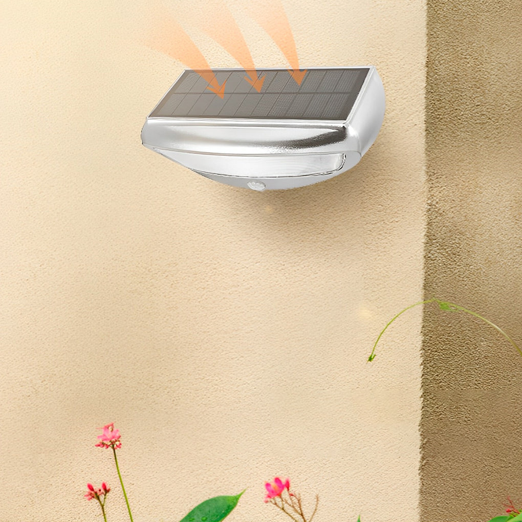 45° Adjustable Solar Outdoor Wall Sconce — IP65 Waterproof, Motion Sensor, 150° Detection, 4 Lighting Modes
