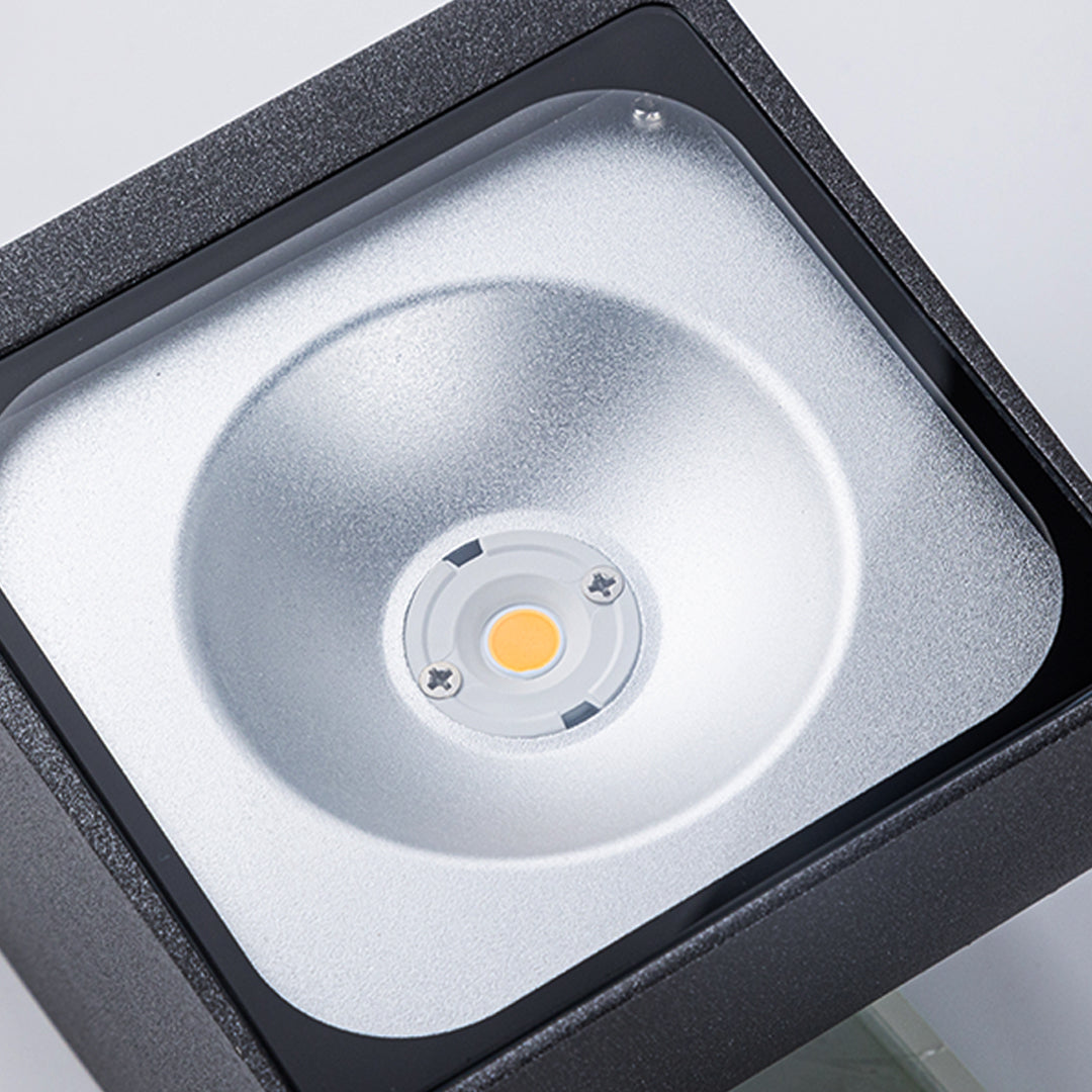 Waterproof Industrial Outdoor Wall Sconce with Replaceable Directional Light