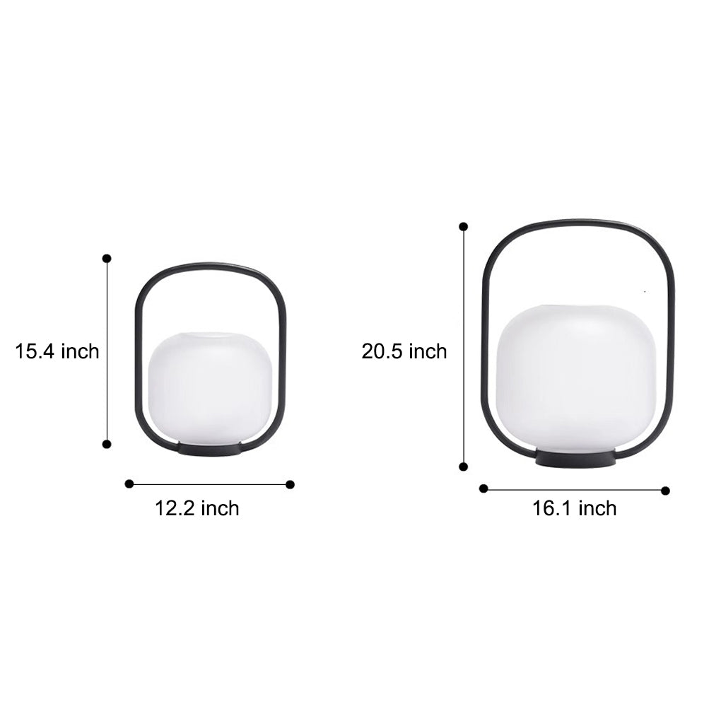 rechargeable solar powered outdoor floor lamp waterproof and portable