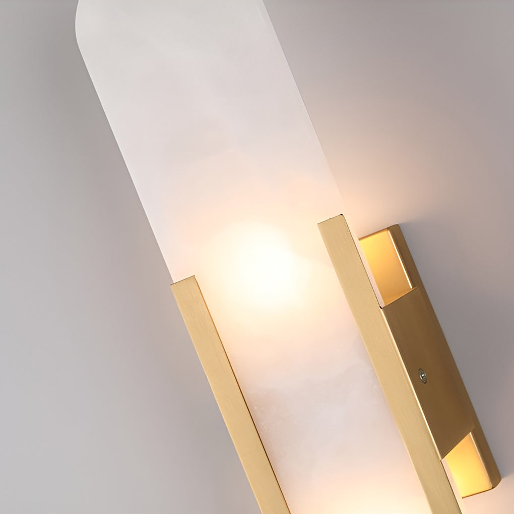 Modern Up/Down Wall Sconce — Electroplated Metal, G4 2-Light, Black or Copper