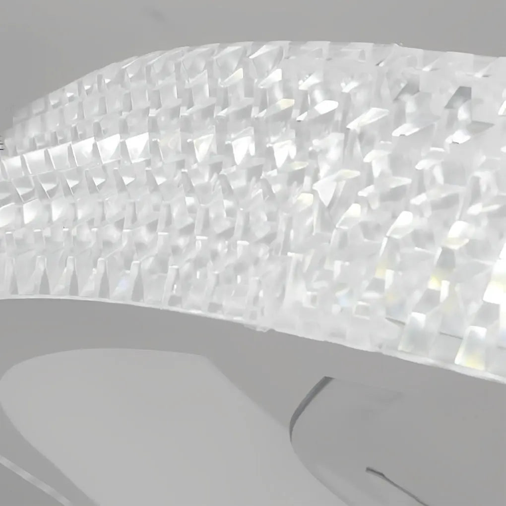Modern Bladeless Ceiling Fan with Remote: Round Inverter, Mute, LED, and Dimmable Features Luxe