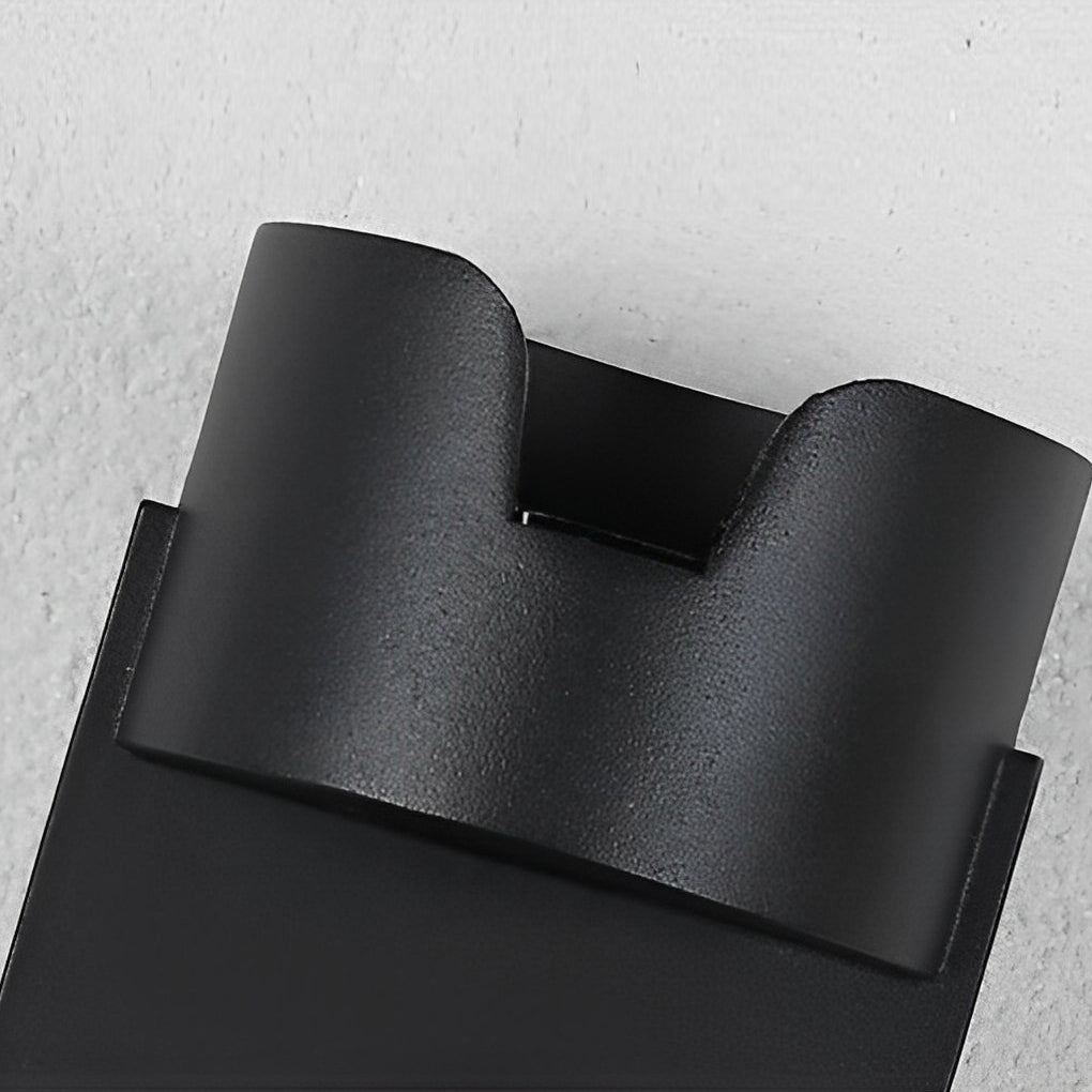 Modern Black Waterproof Up and Down LED Wall Washer Light