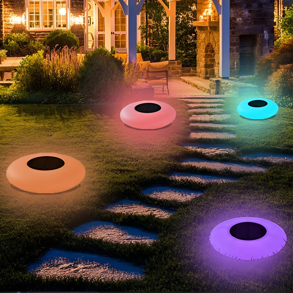 RGB Solar Pool Light — LED, IP67 Waterproof, 16-Color Remote Control, 2.5W, 9.8" or 12.6"