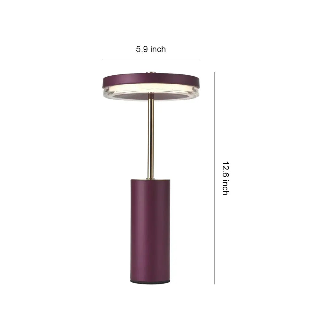 European Style Decorative Cylinder Table Lamps - Metal Lighting Accent Luxe