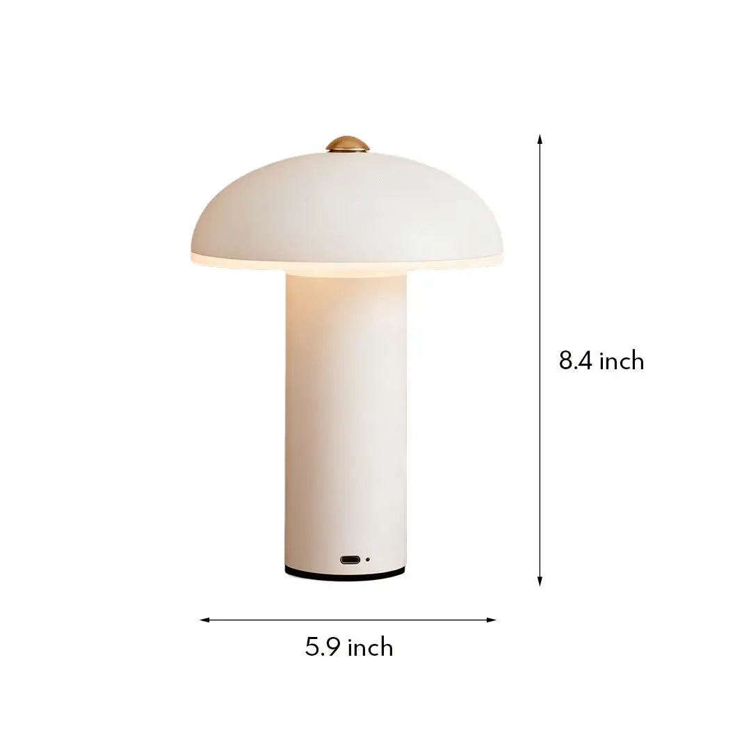 Dimmable LED Table Lamp - Stylish Iron and Acrylic Ambient Light Luxe