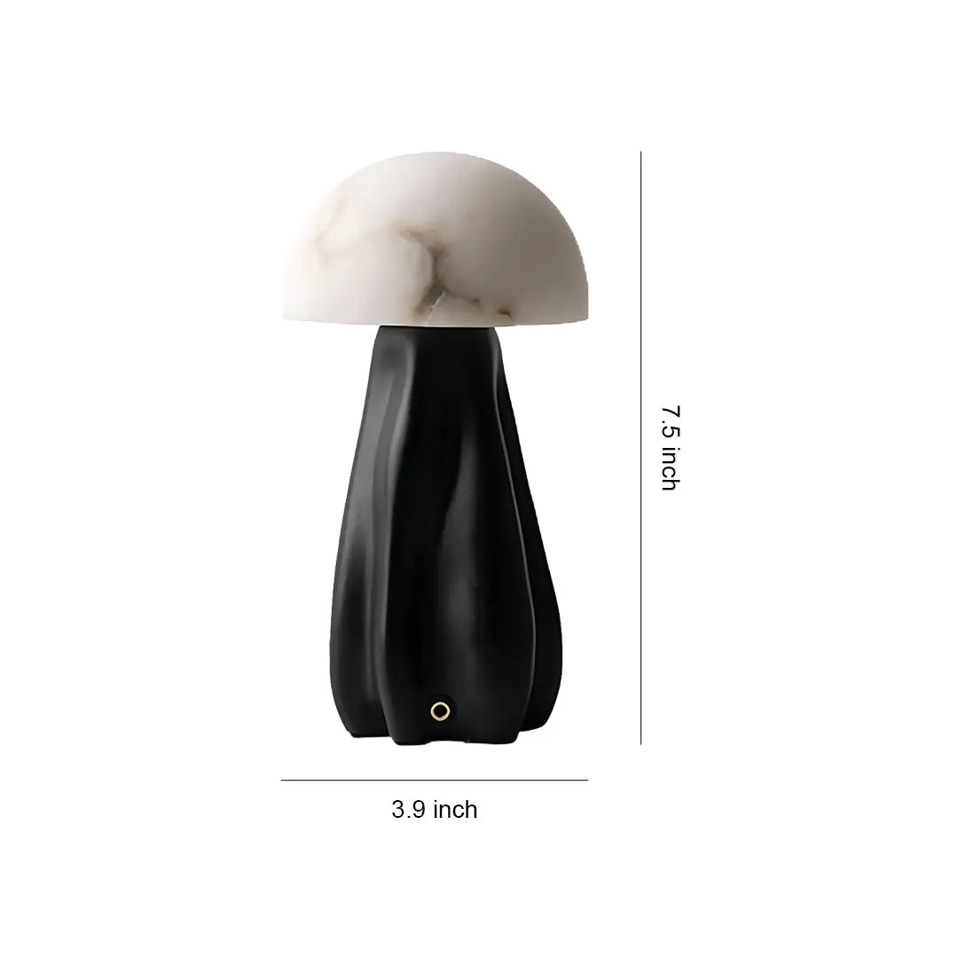 Nordic Resin Table Mushroom Lamp - Unique LED Atmosphere Light Luxe