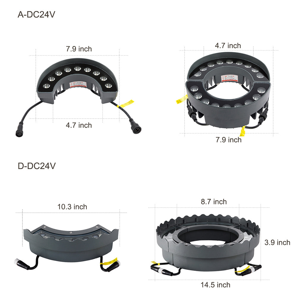outdoor landscape lighting solid upward mounted led lights for trees