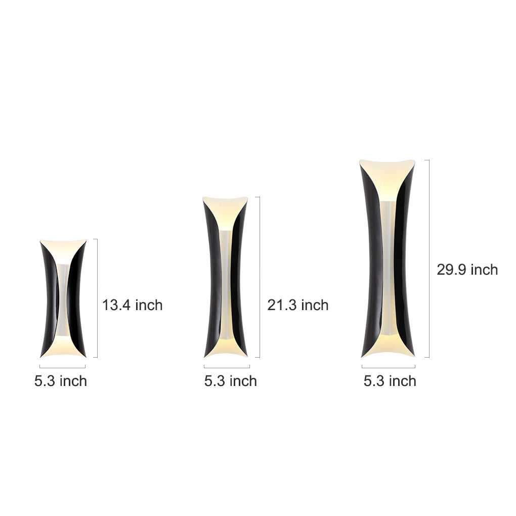 waterproof outdoor wall lights nordic minimalist led wall sconces