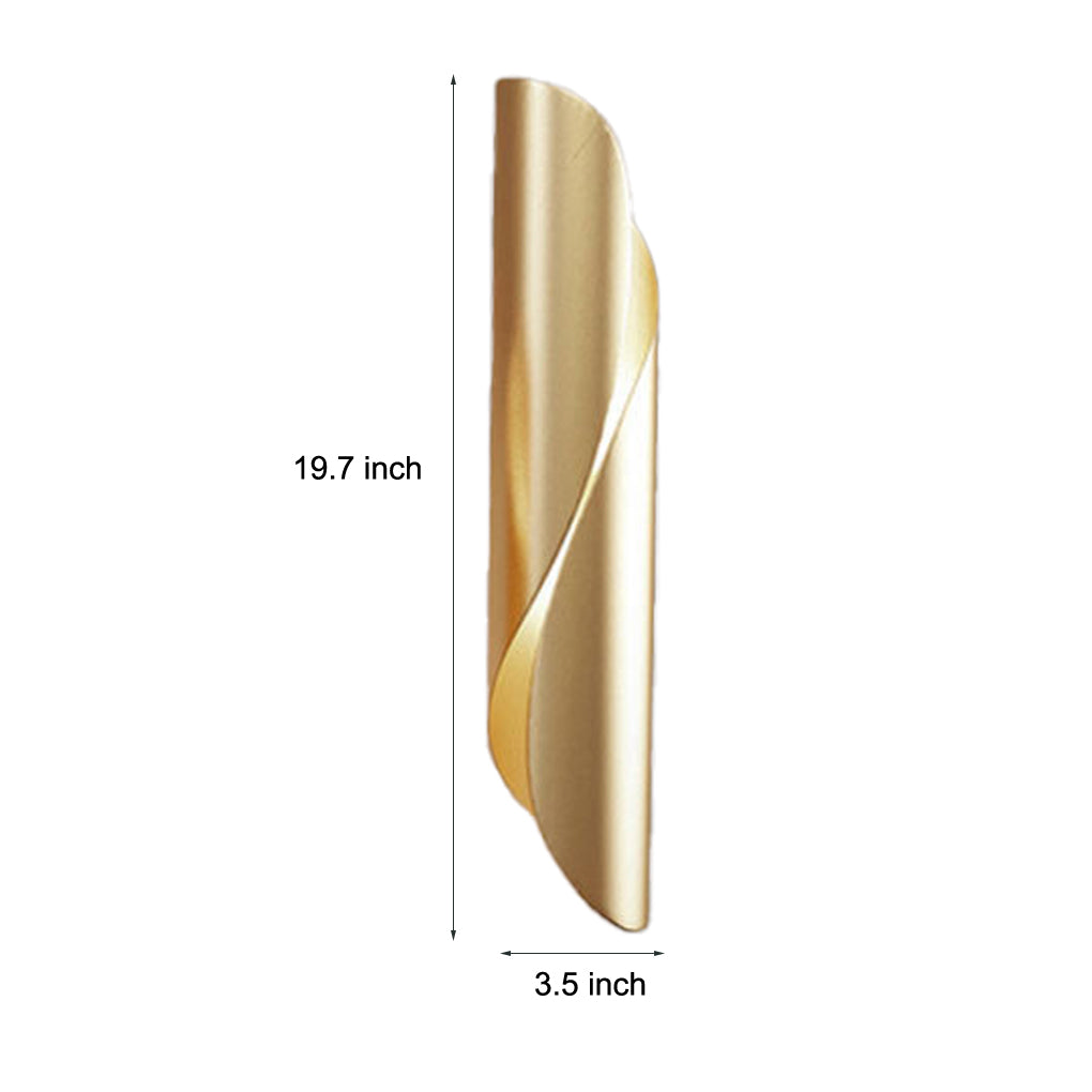 Arc Up/Down Wall Sconce — Iron, G9, 3000K Warm White, Black+Gold / White+Gold / Gold