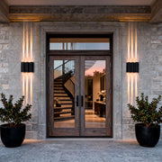 cool led wave wall sconces for outdoor use up and down wall mounted lights