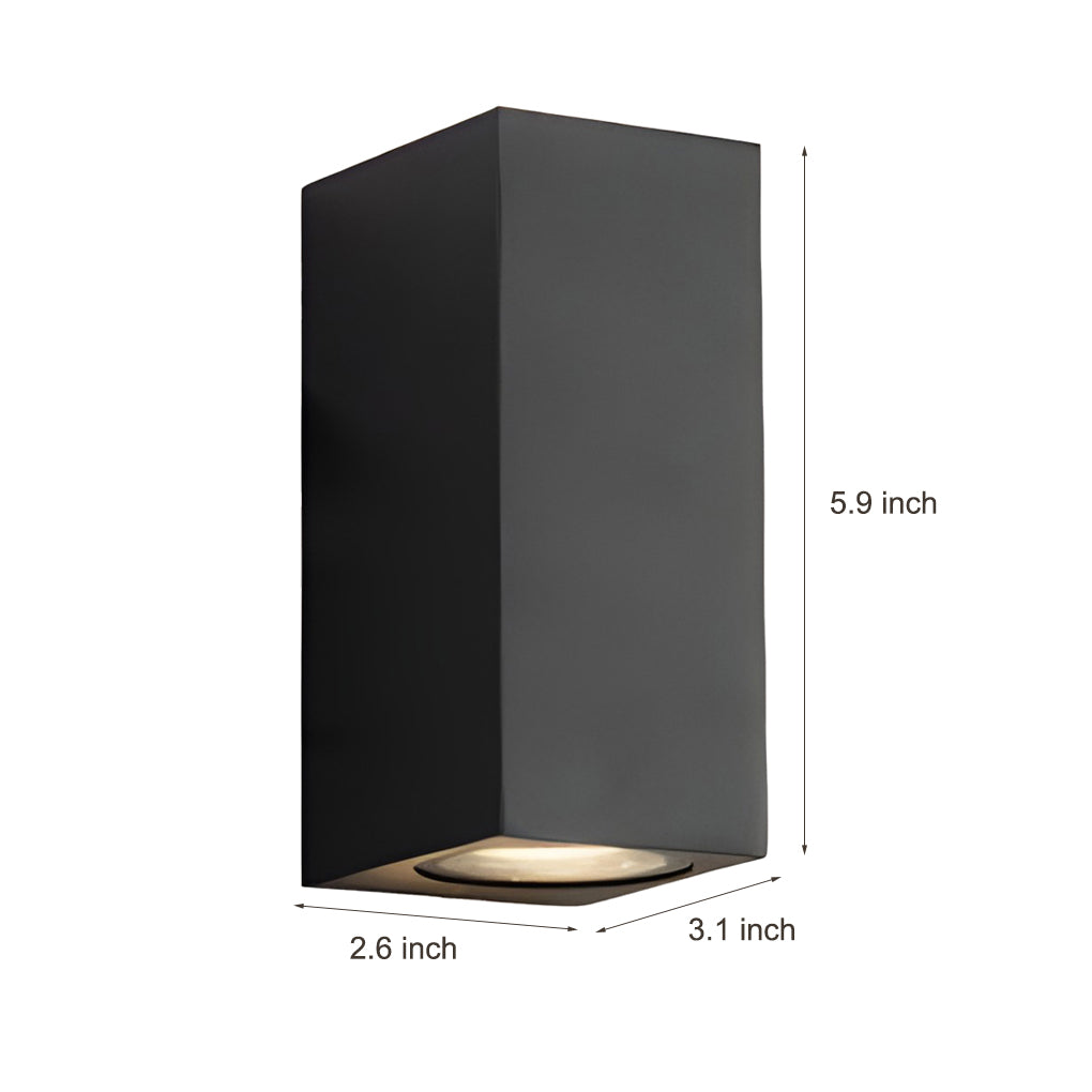 outdoor led up and down wall lights wall lamp and sconce lighting