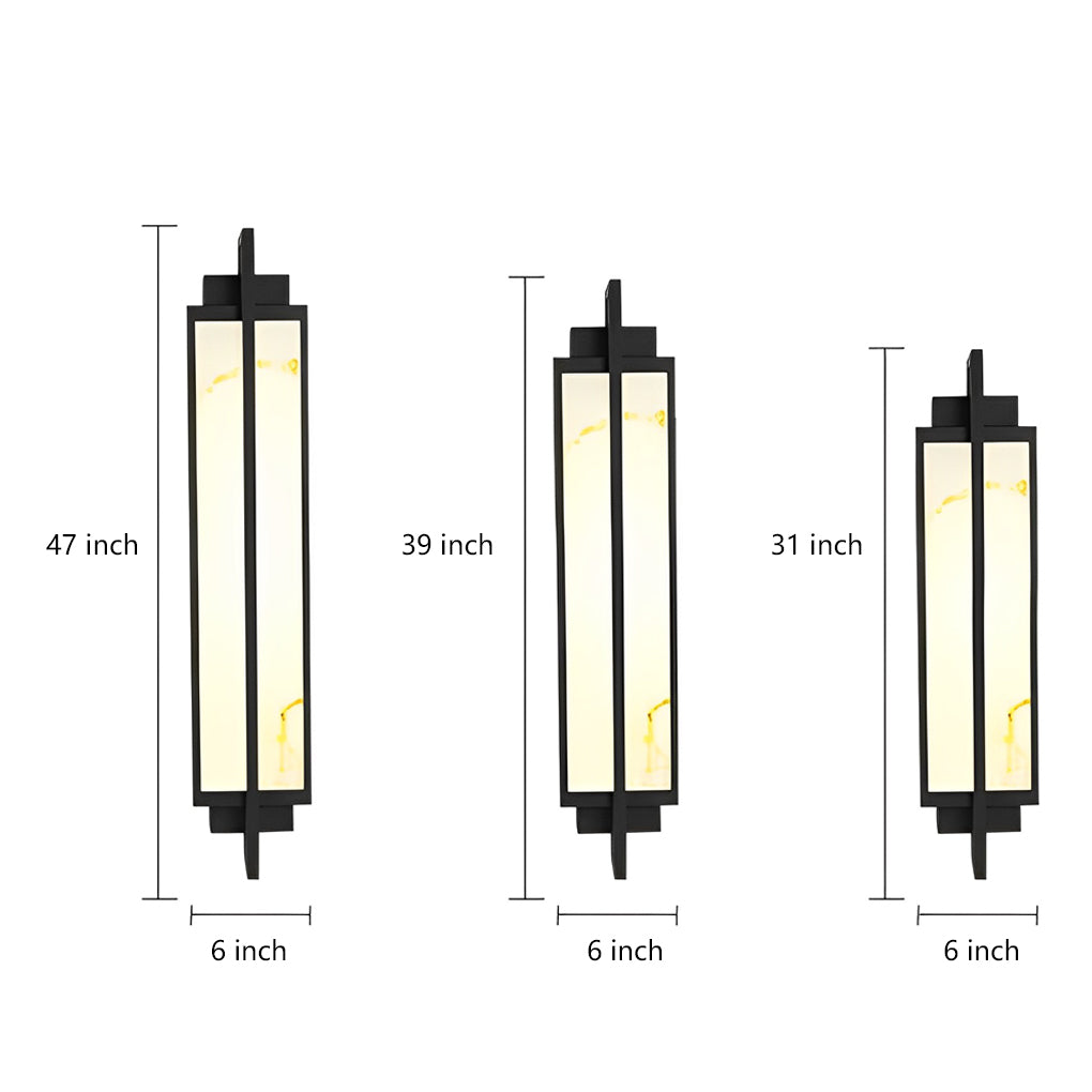 modern led outdoor wall sconce wall mounted lighting fixture