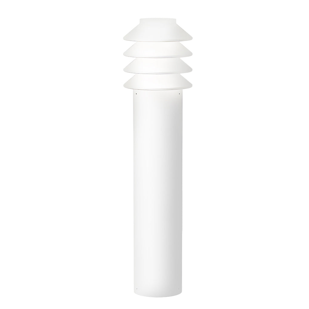 versatile modern aluminum led outdoor cylinder light for garden and pathway illumination